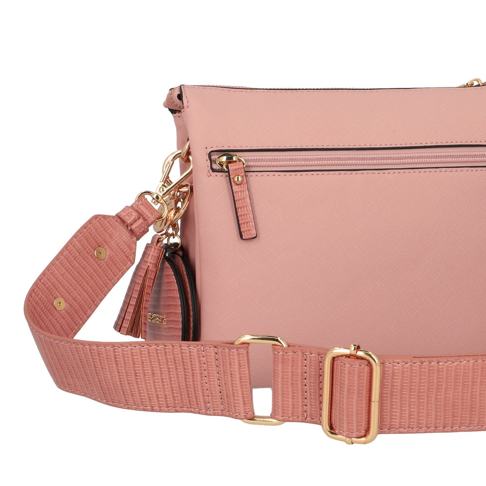 BANDOLERA ALBACETE FW25 ROSADO S