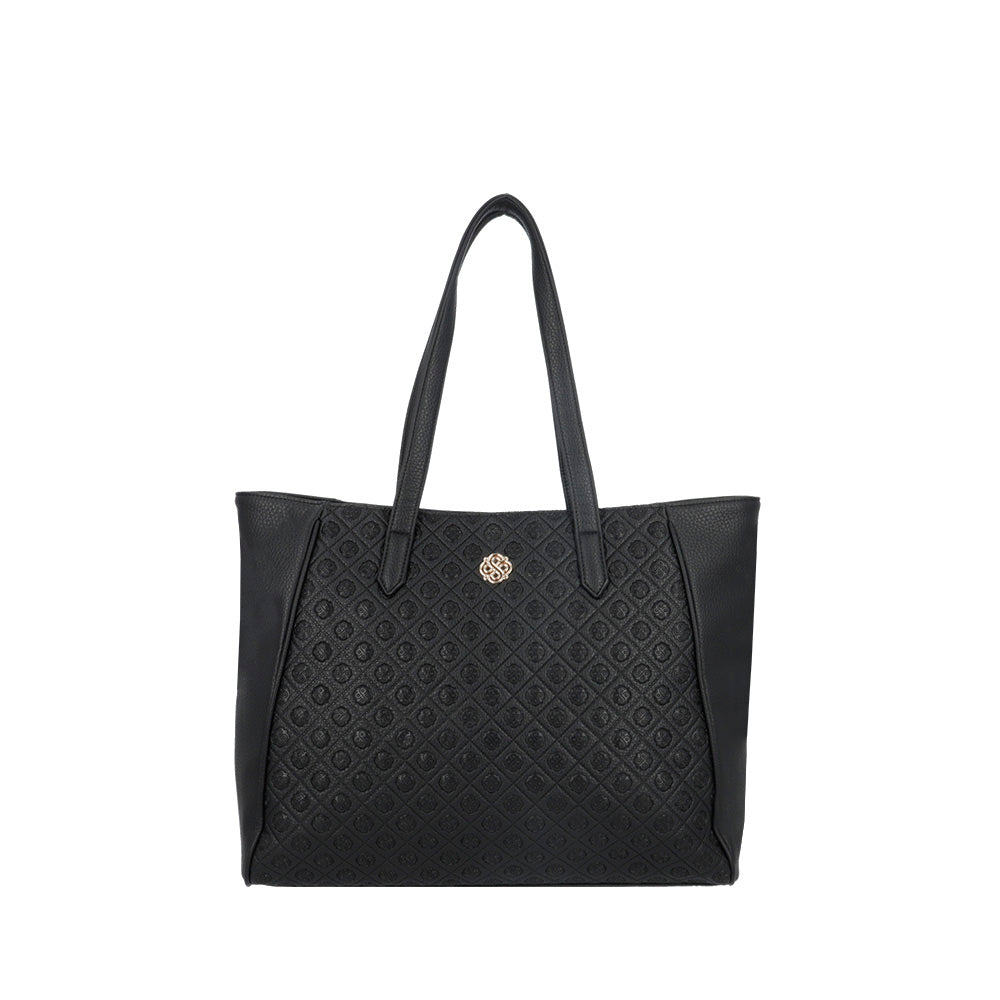 TOTE BAG L TORINO SS25 NEGRO