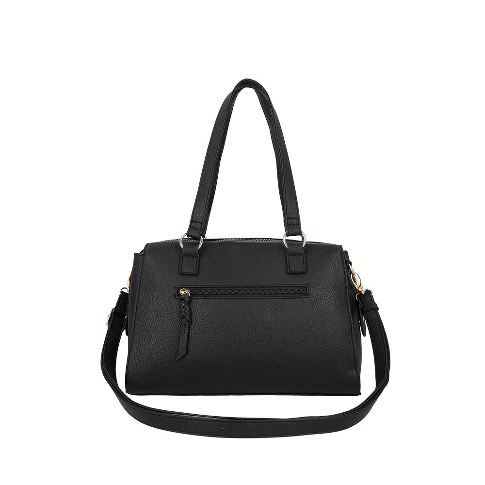 CARTERA DE MANO IBIZA FW25 NEGRO L
