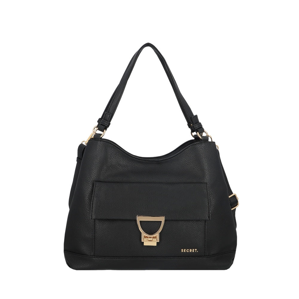 CARTERA DE HOMBRO BOMBAY SC6 NEGRO L 3DV