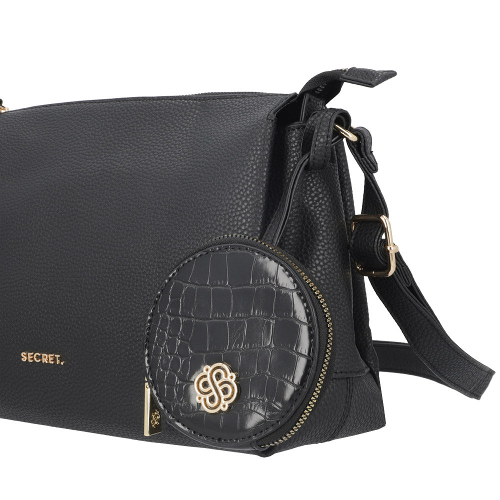 BANDOLERA SOFIA SS25 NEGRO M