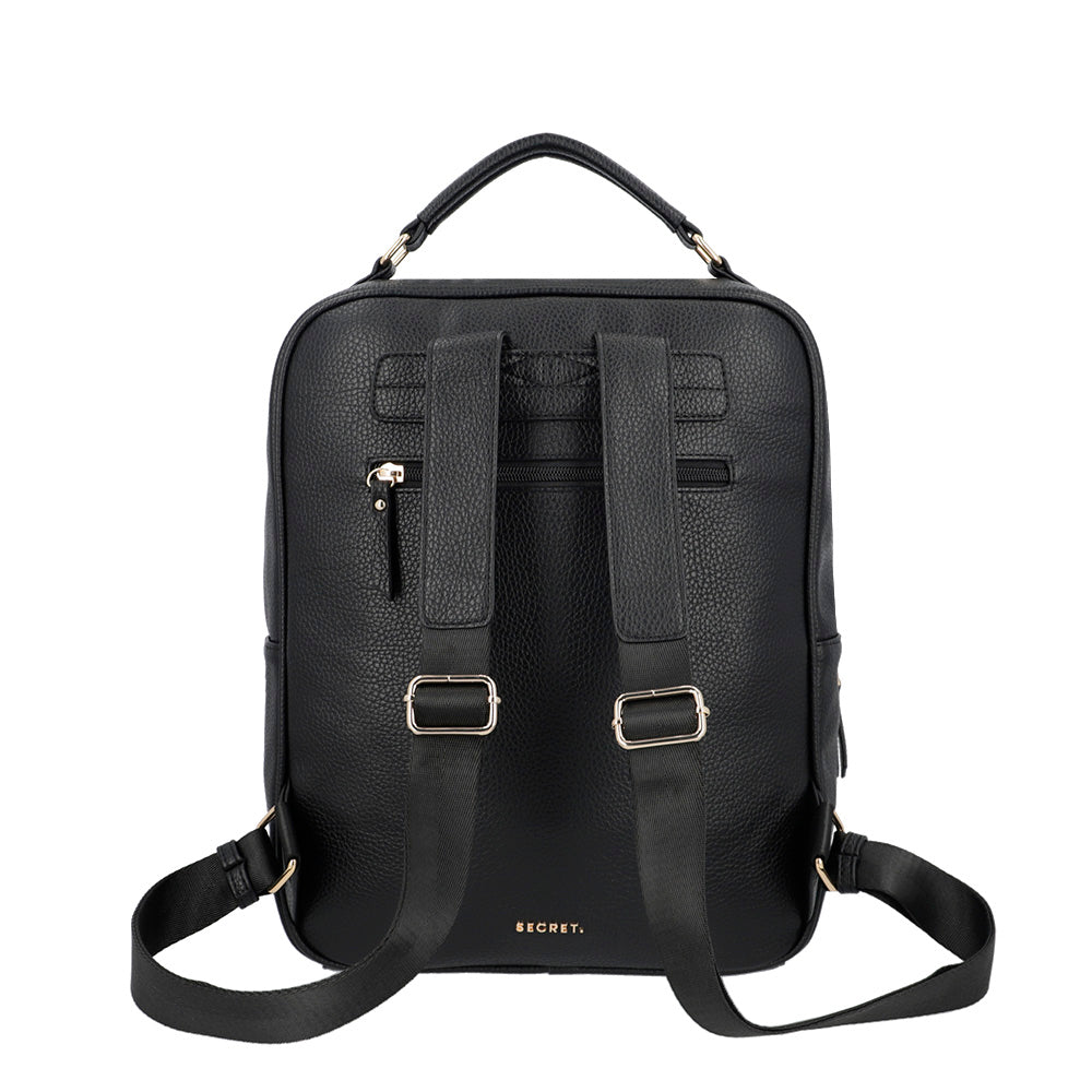 BACKPACK XL  PORTALAPTOP TORINO SS25 NEGRO
