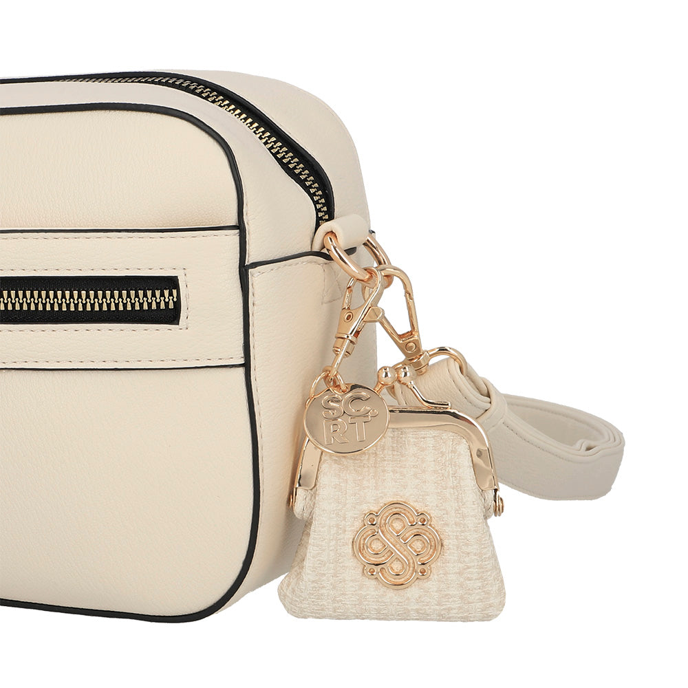 BANDOLERA LISSE FW25 BEIGE S
