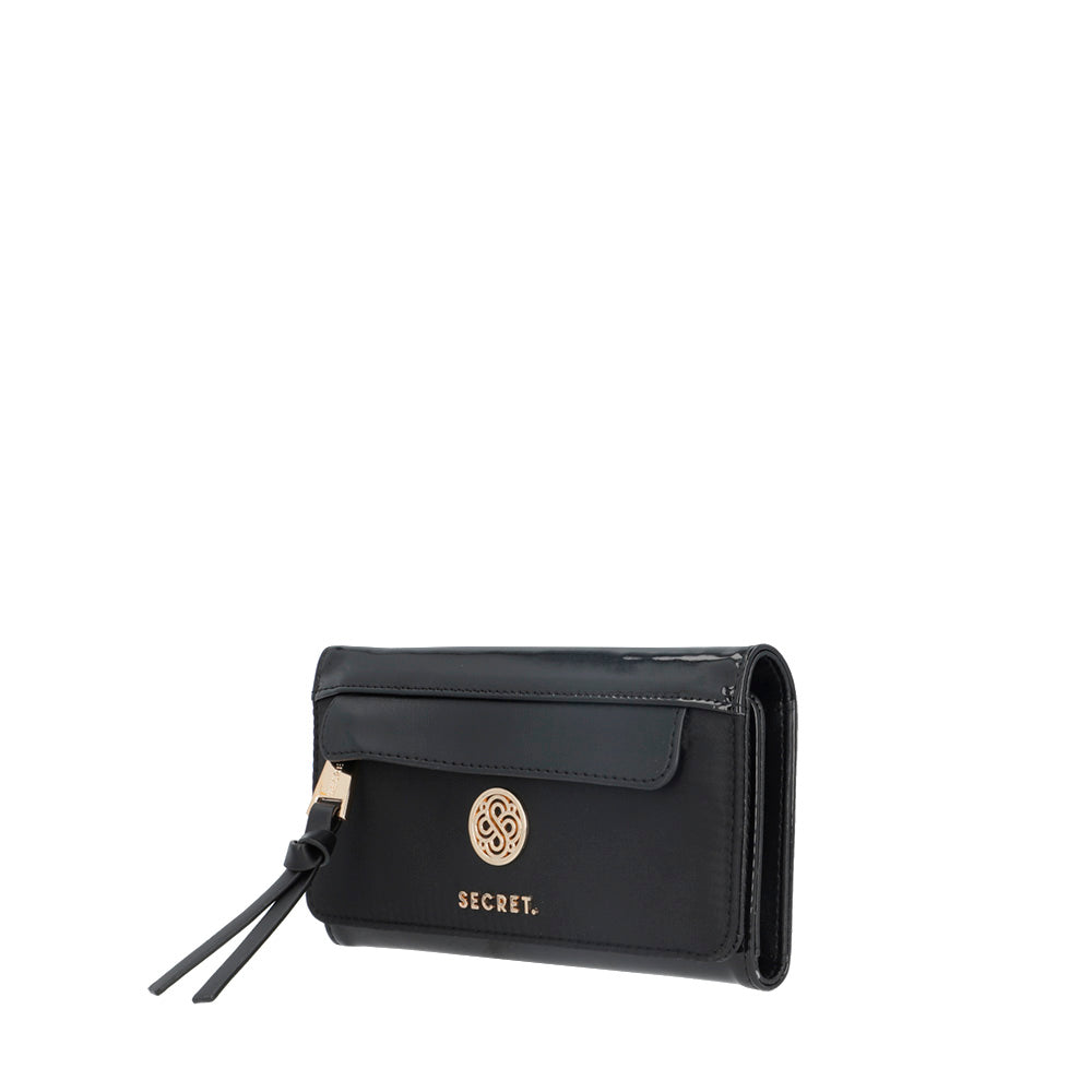 WALLET L 221 LOURDES SS25 NEGRO