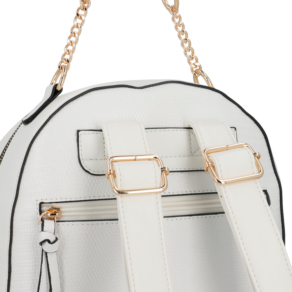 BACKPACK L VIRGINIA SS25 BLANCO