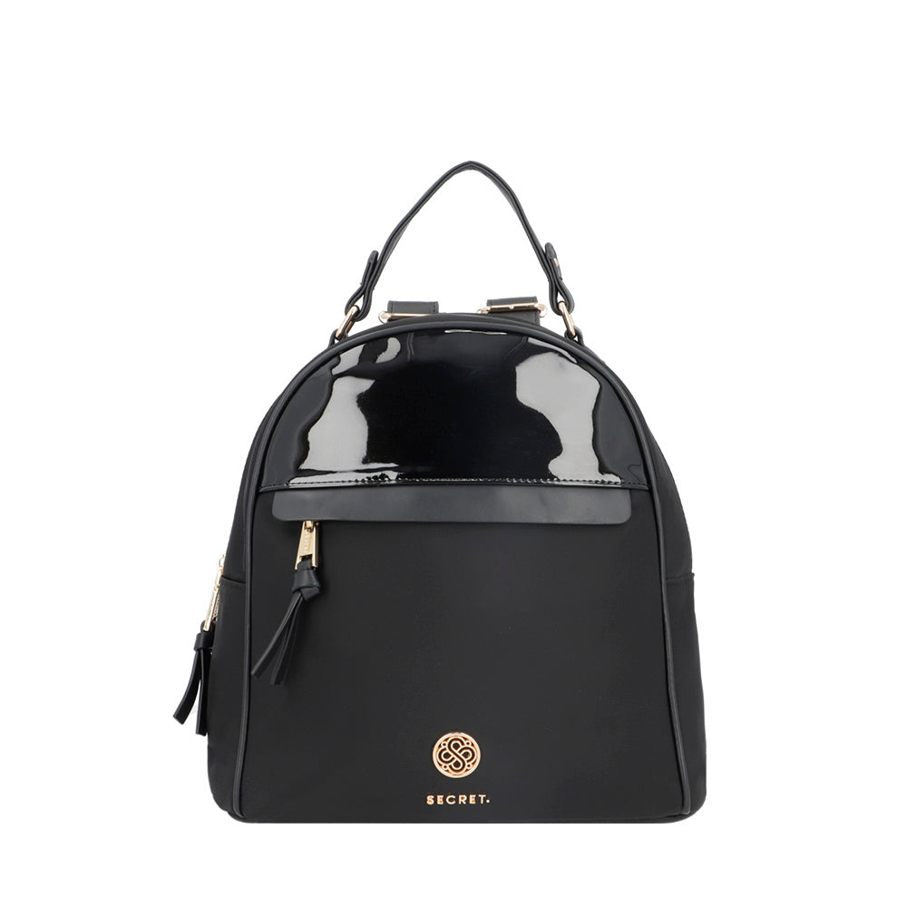 BACKPACK M LOURDES SS25 NEGRO