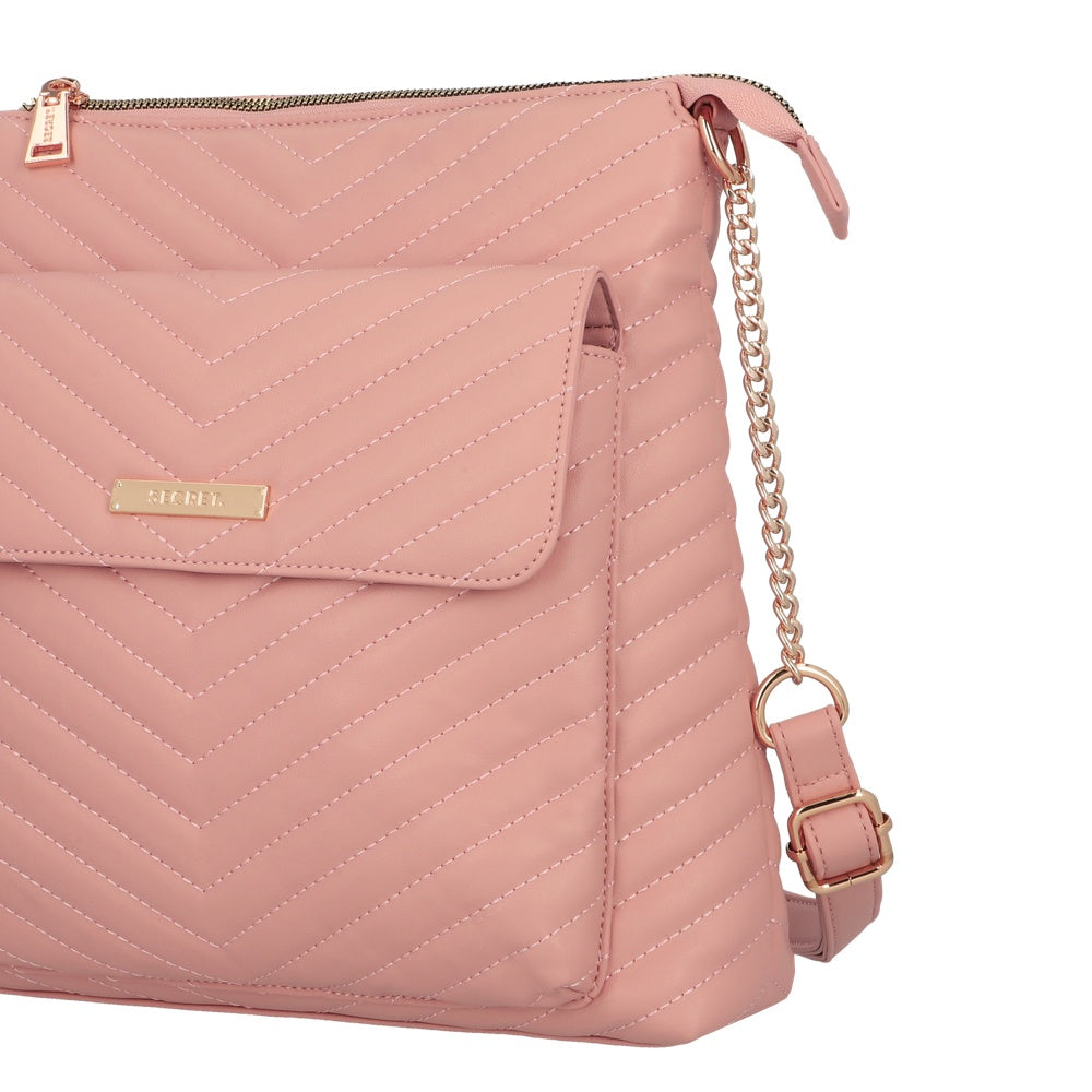 BANDOLERA VERSALLES FW25 ROSADO M