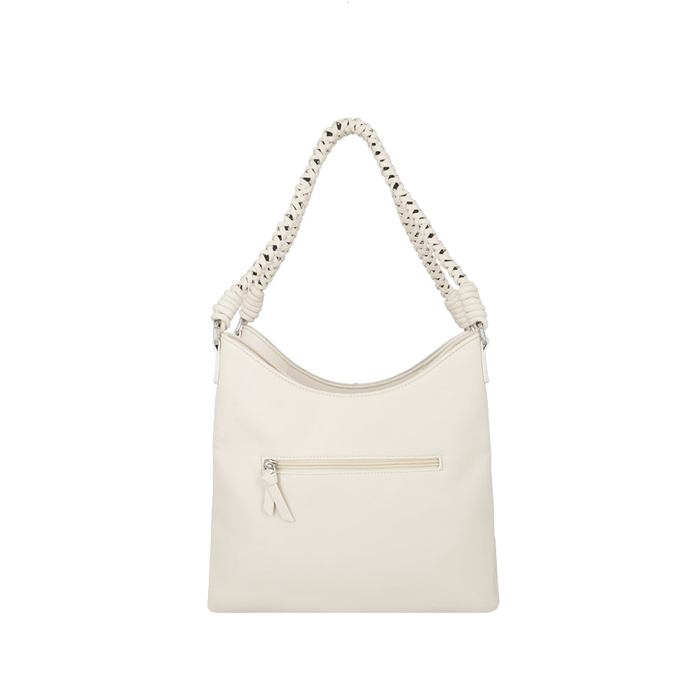 SHOULDER BAG L 3DV MONTSERRAT SS25 BEIGE