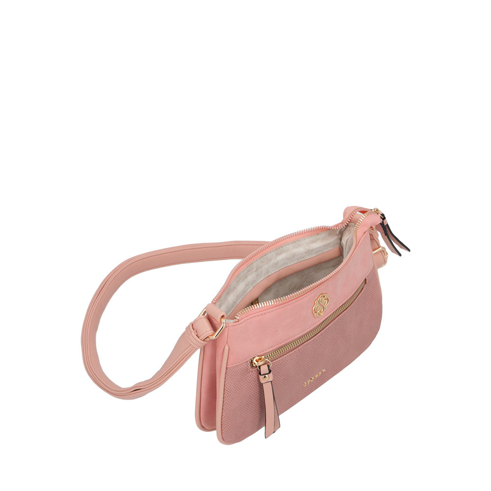 CROSS BAG S MANHATTAN SS25 ROSA