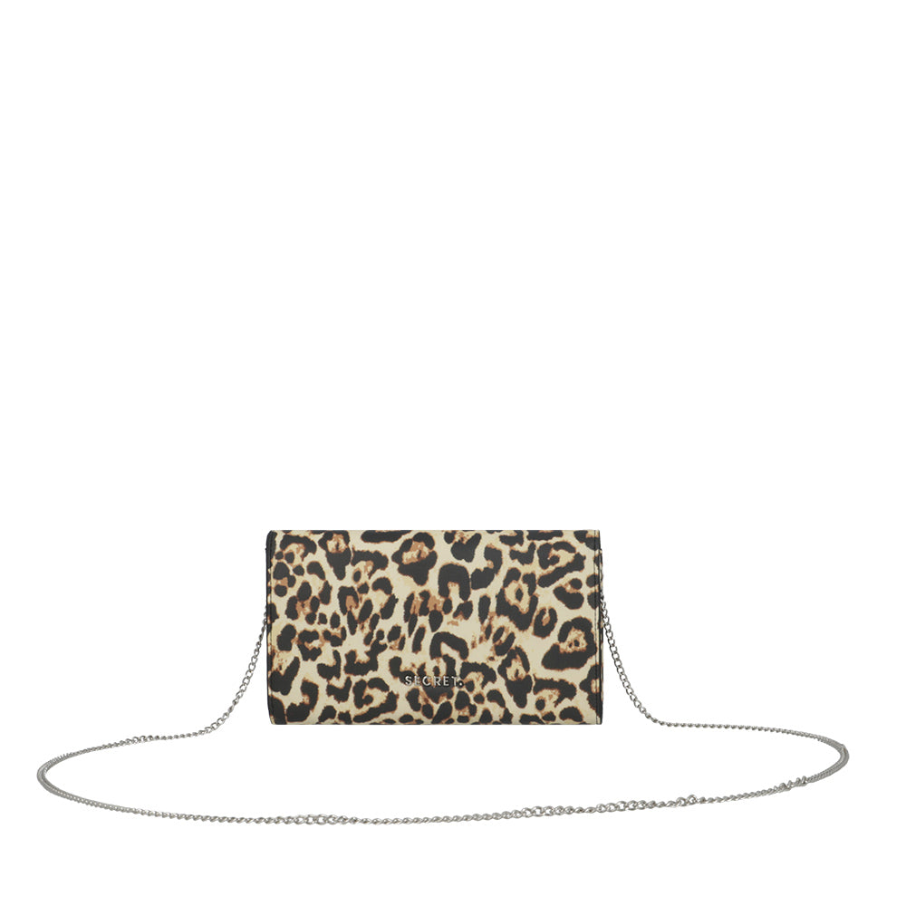 CROSS BAG XS + BELT CHARLOTTE SS25 LEOPARDO