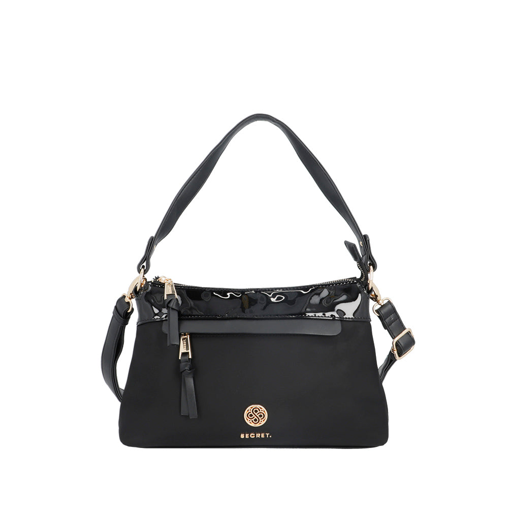 CROSS BAG M LOURDES SS25 NEGRO