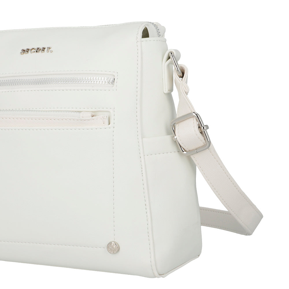 CROSS BAG M GRECIA SS25 BLANCO