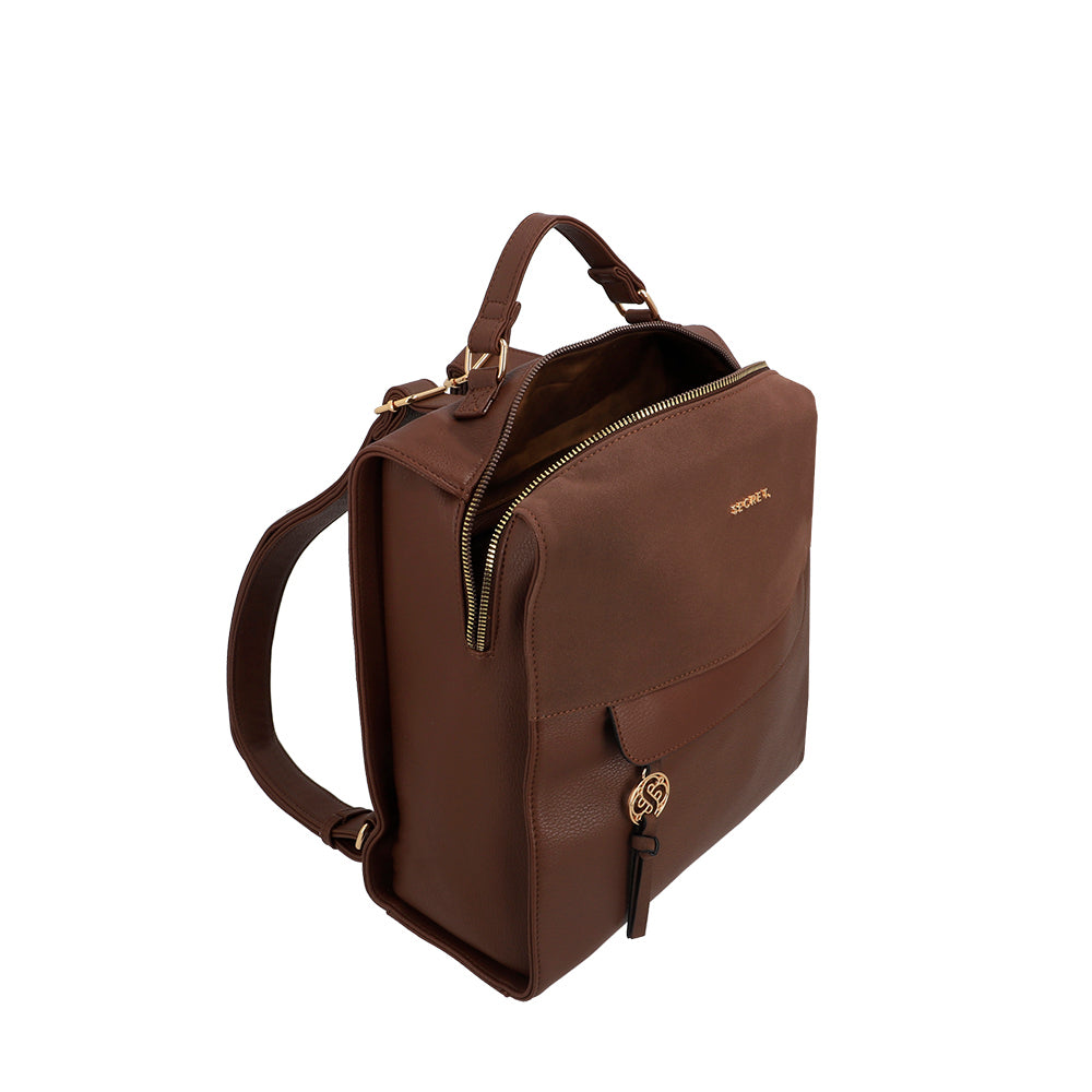 MOCHILA LAURENS FW25 CAFÉ L