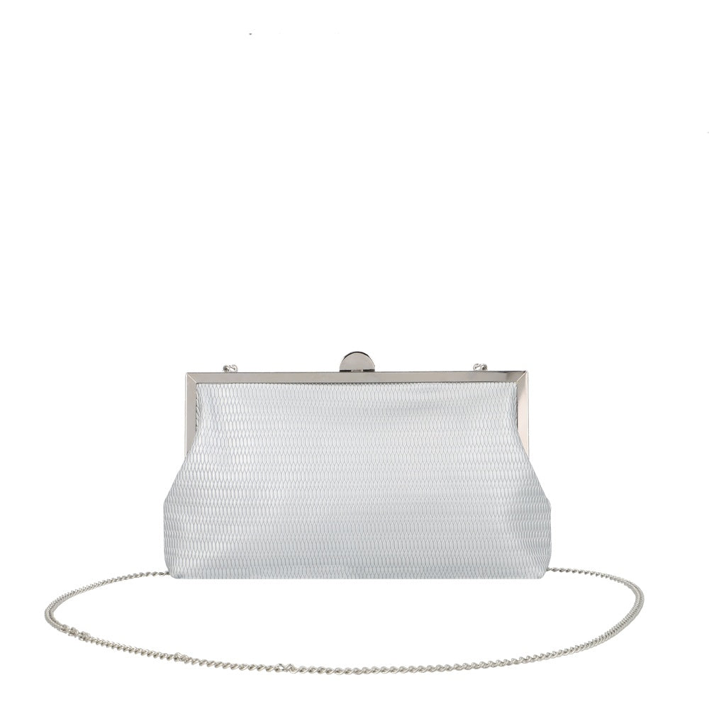 CARTERA DE FIESTA FETE SC6 PLATEADO SUAVE S