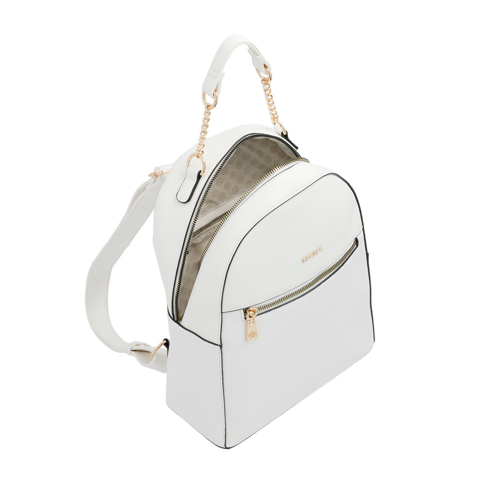 BACKPACK L VIRGINIA SS25 BLANCO
