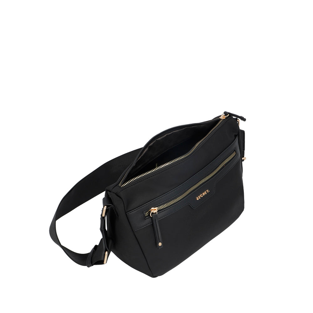 BANDOLERA TRIPOLI SS25 NEGRO M