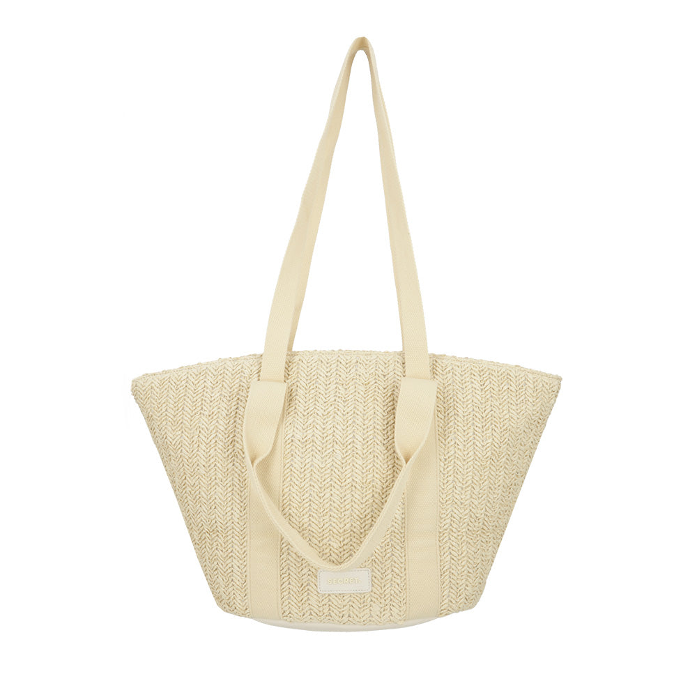 Tote bag + visera Habana beige