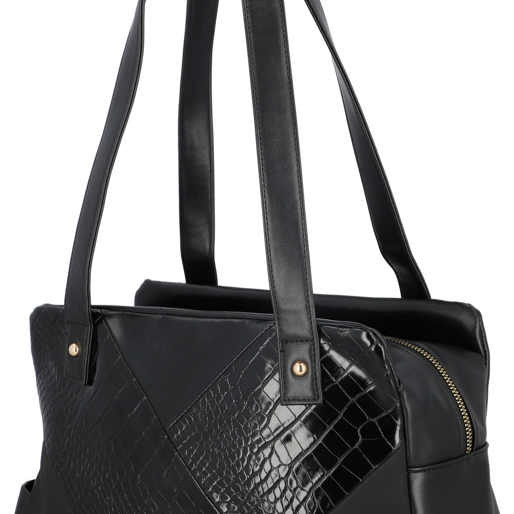 CARTERA DE HOMBRO EDE FW25 NEGRO L