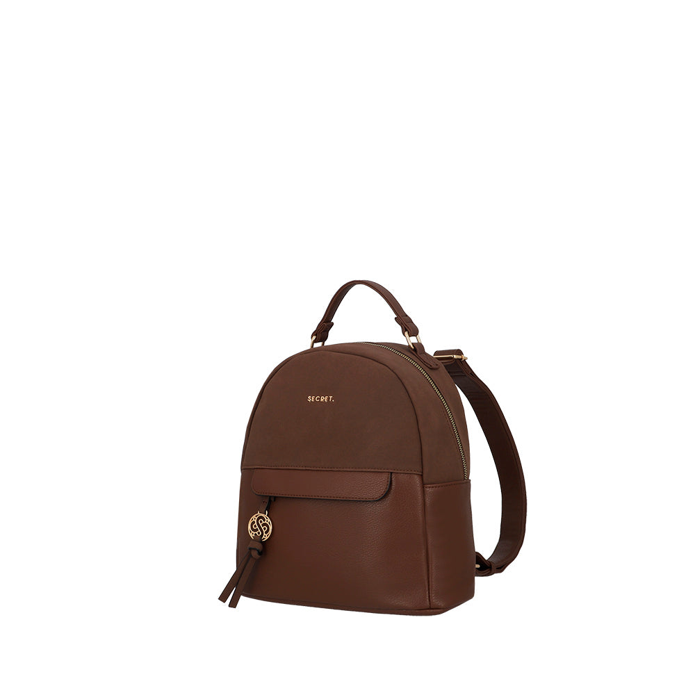 MOCHILA LAURENS FW25 CAFÉ M