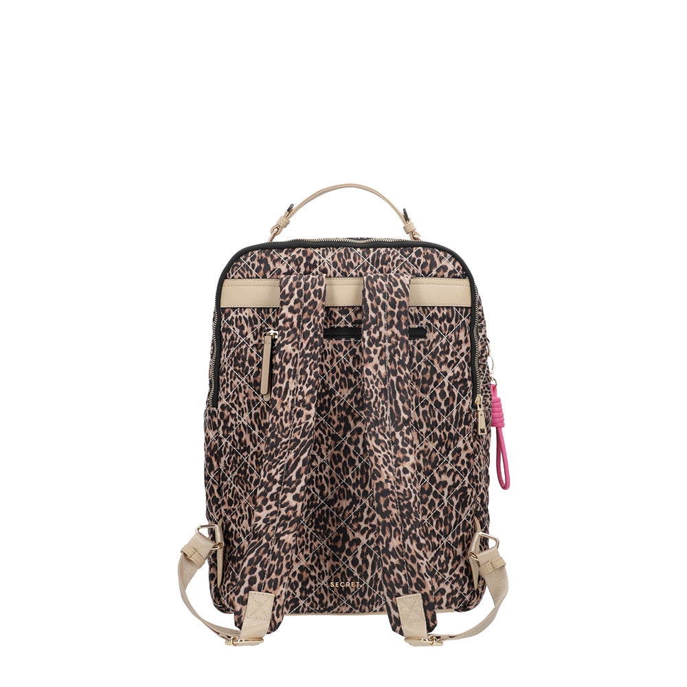 Mochila para notebook Ginza 14" leopardo