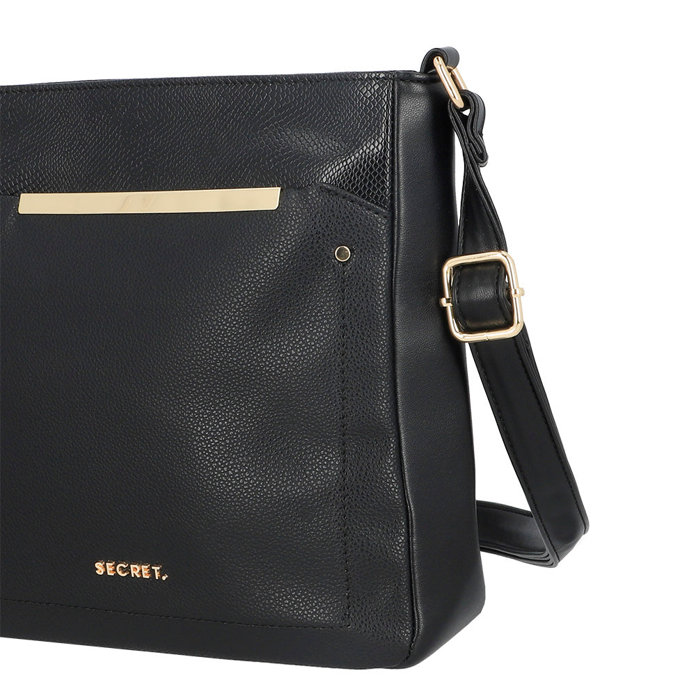 BANDOLERA PADUA FW25 NEGRO M 