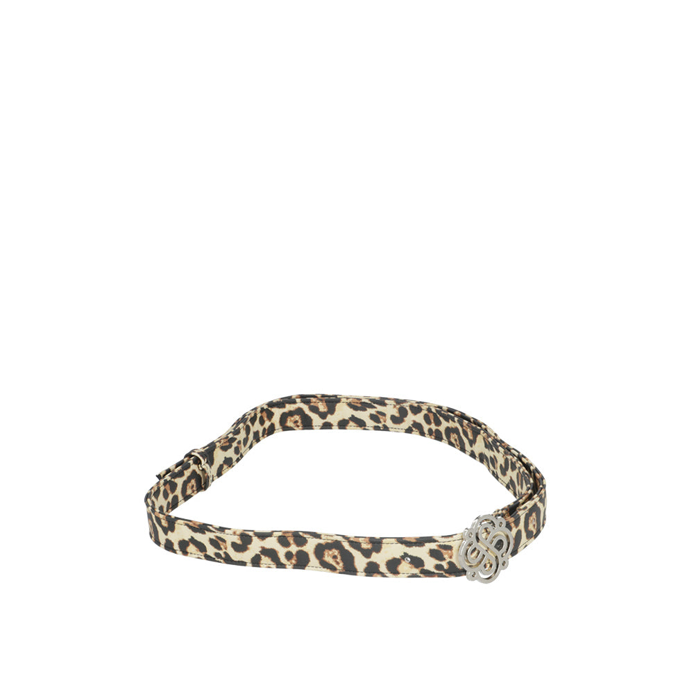 CROSS BAG XS + BELT CHARLOTTE SS25 LEOPARDO