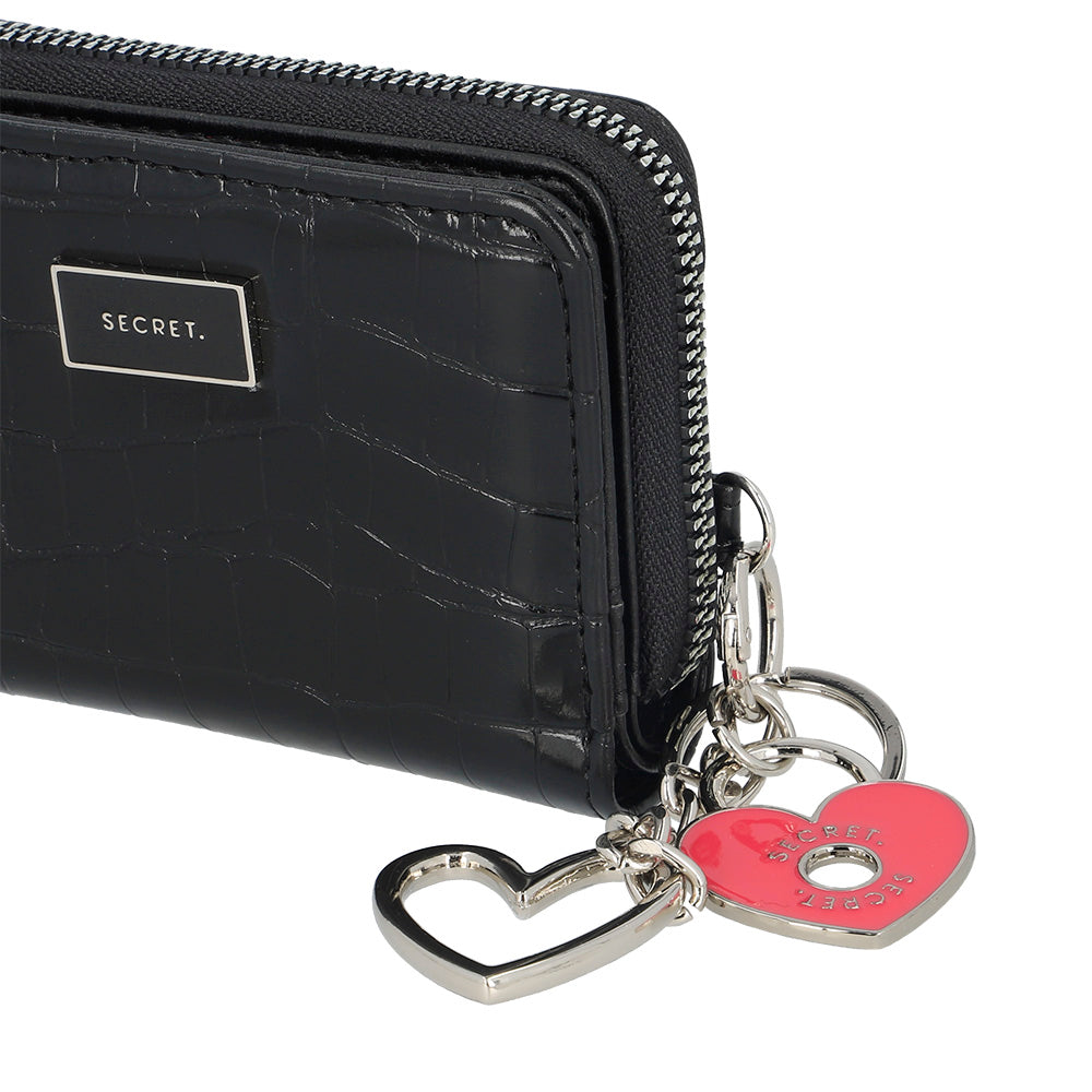 BILLETERA LOVE FW25 NEGRO S