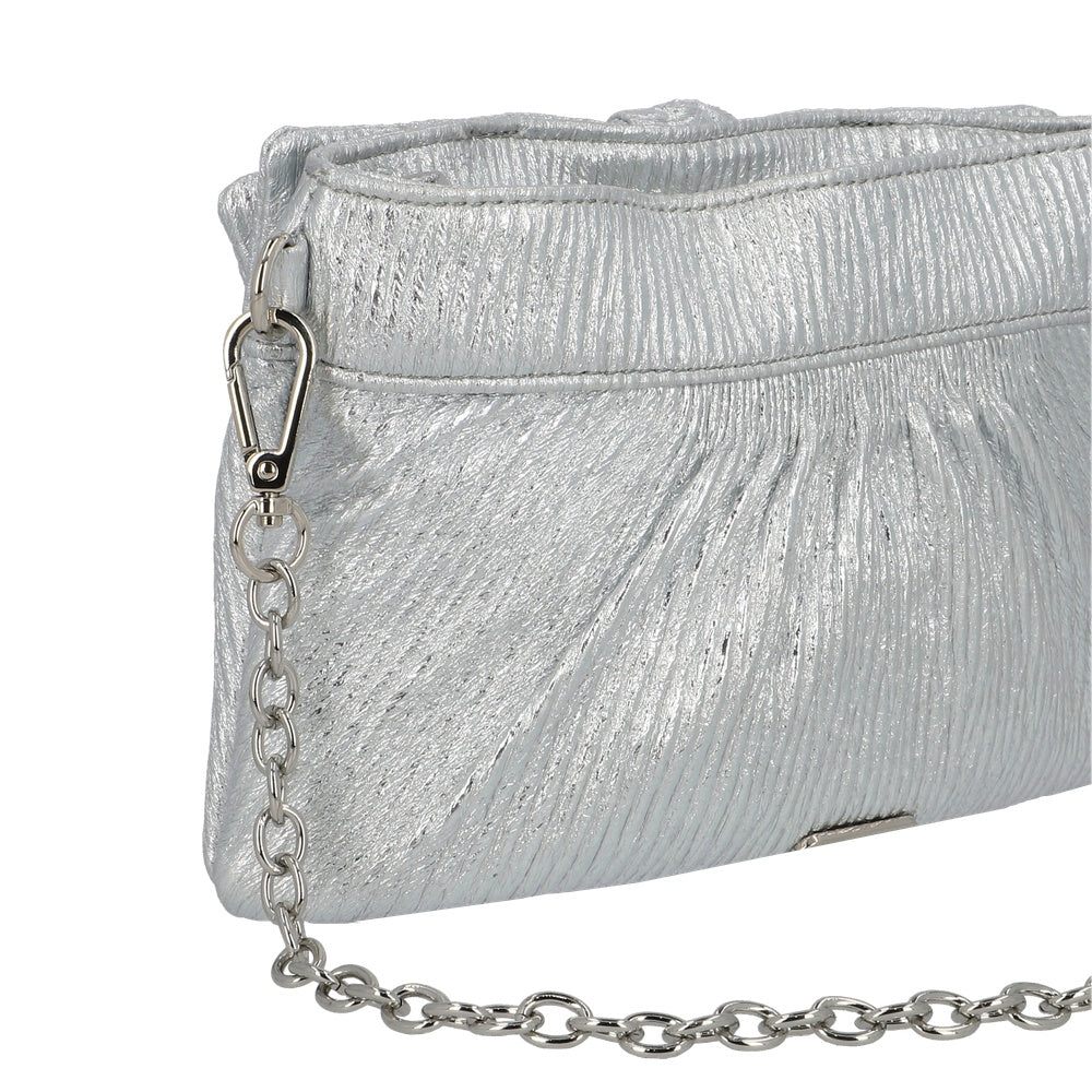 CARTERA DE FIESTA FETE SC6 PLATEADO S