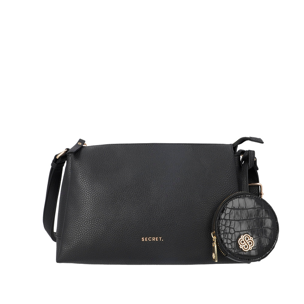 BANDOLERA SOFIA SS25 NEGRO M
