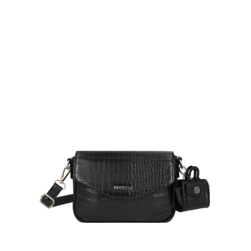 BANDOLERA BUCAREST FW25 NEGRO S