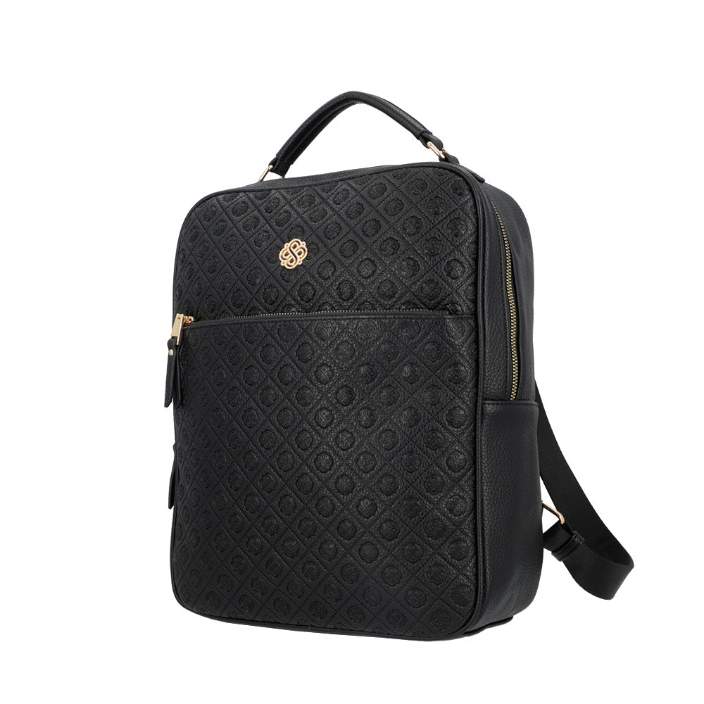BACKPACK XL  PORTALAPTOP TORINO SS25 NEGRO