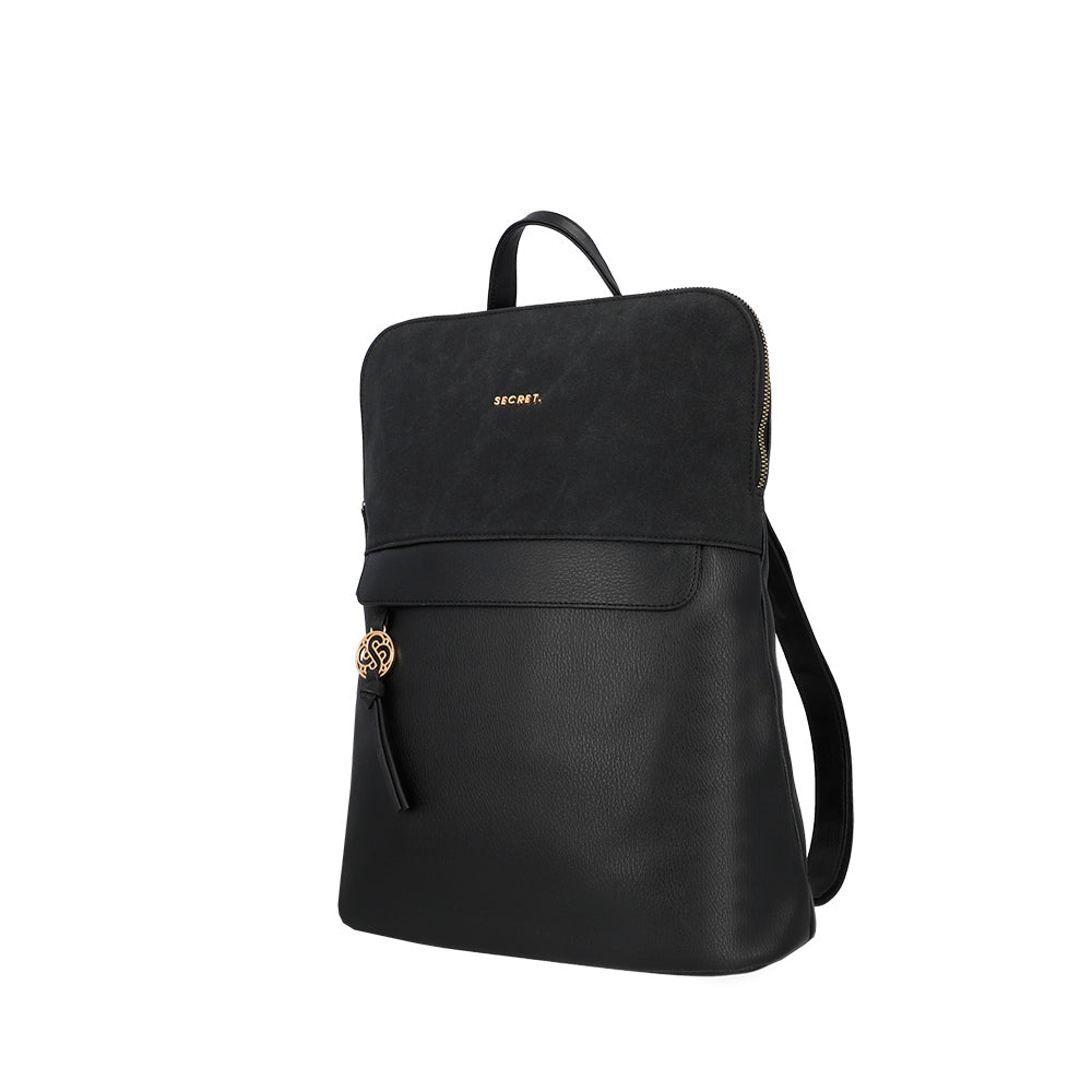 MOCHILA PARA NOTEBOOK LAURENS FW25 NEGRO XL
