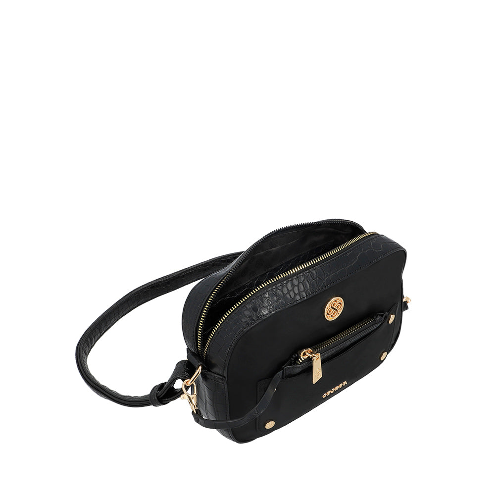 BANDOLERA GIRONA FW25 NEGRO S