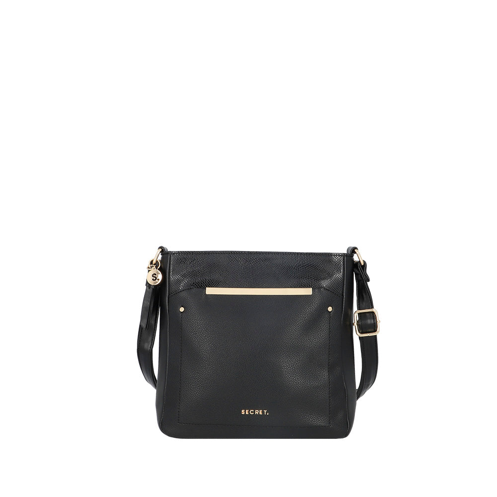 BANDOLERA PADUA FW25 NEGRO M 