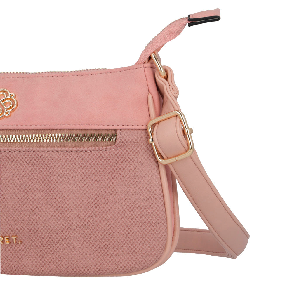 CROSS BAG S MANHATTAN SS25 ROSA