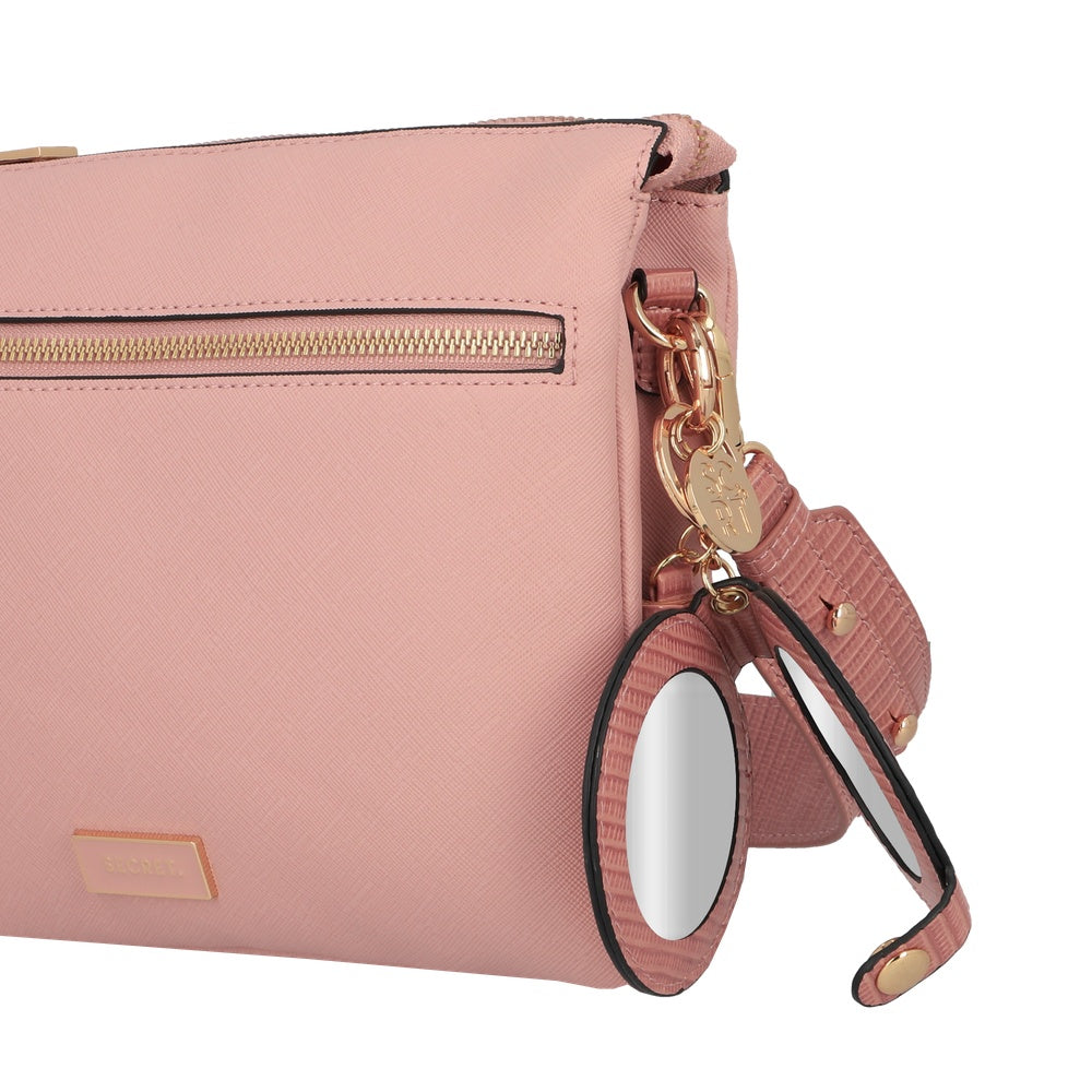 BANDOLERA ALBACETE FW25 ROSADO S