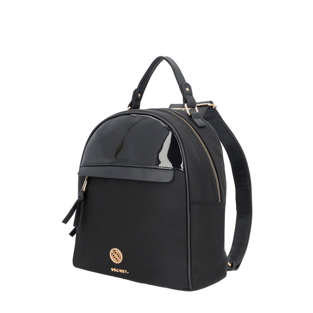BACKPACK M LOURDES SS25 NEGRO