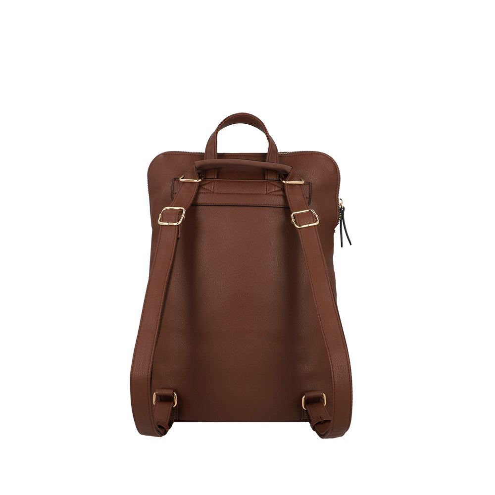 MOCHILA PARA NOTEBOOK LAURENS FW25 CAFÉ XL