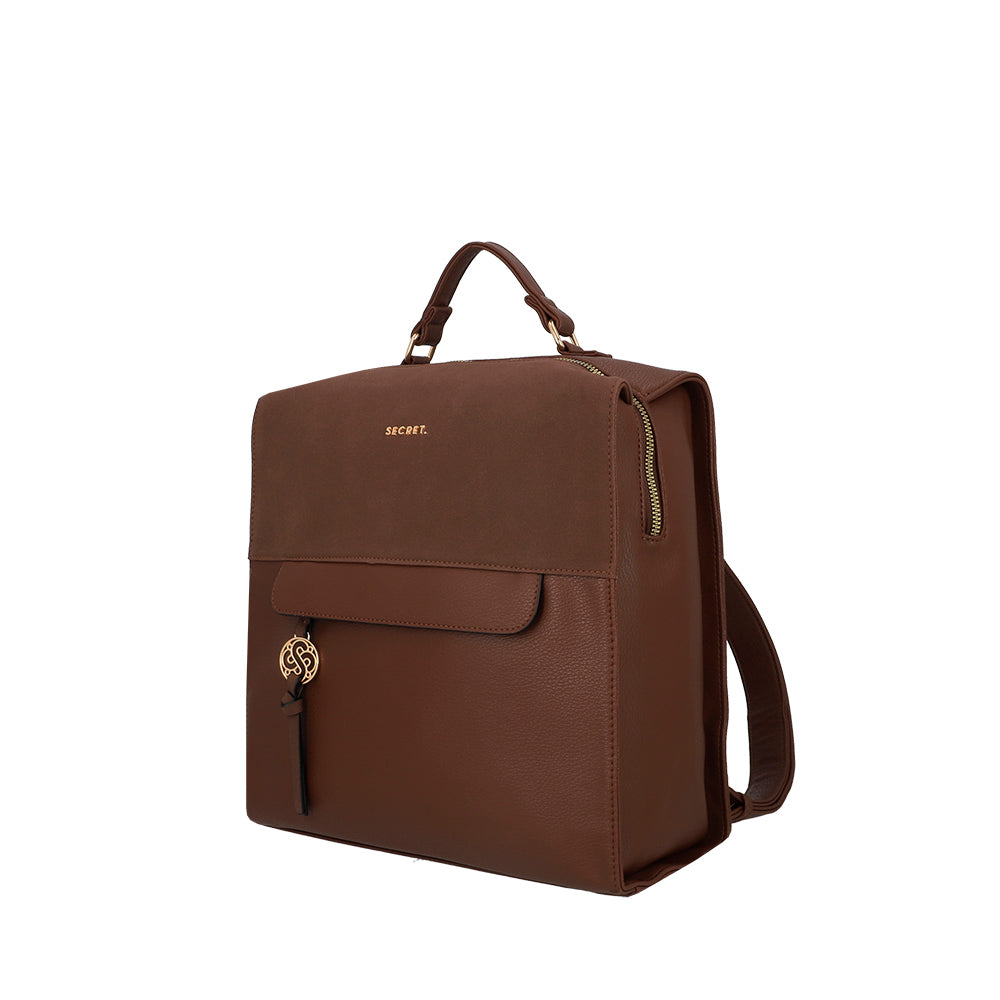 MOCHILA LAURENS FW25 CAFÉ L