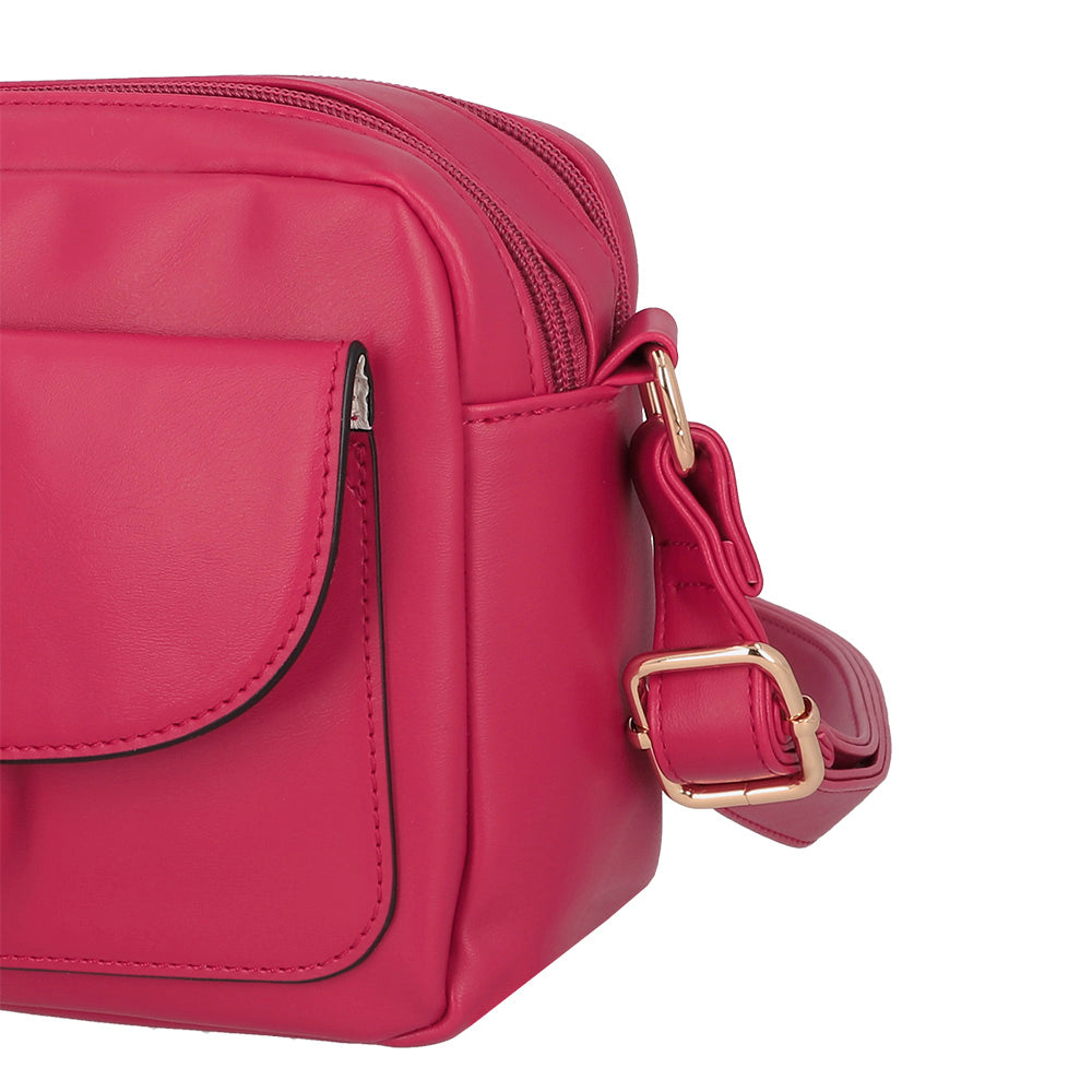 BANDOLERA MANTUA FW25 FUCSIA S