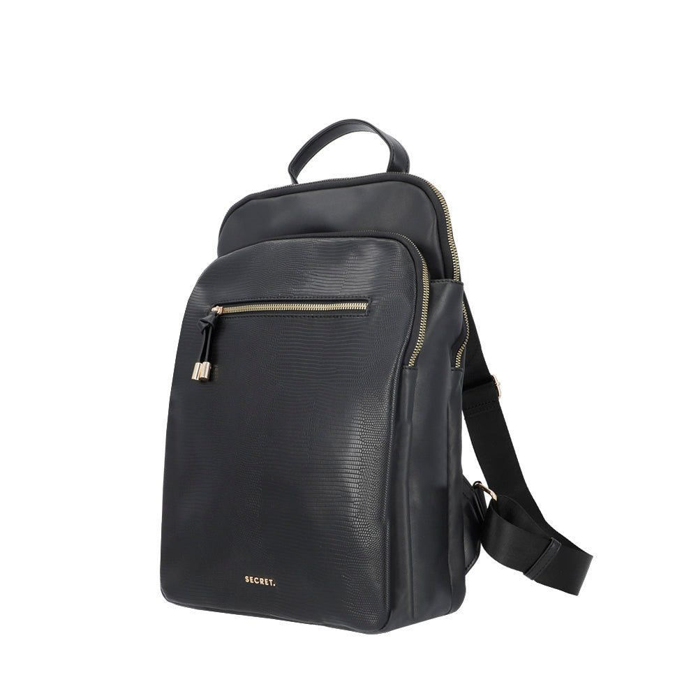 MOCHILA PARA NOTEBOOK VALENCIA SS25 NEGRO XL