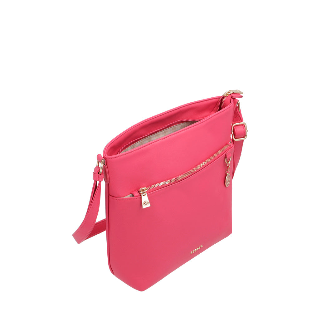 Bandolera Milan fucsia