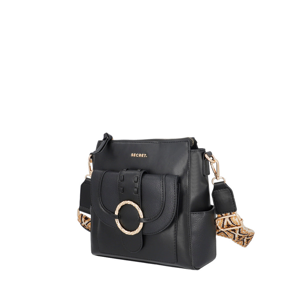 BANDOLERA MARRUECOS SS25 NEGRO M