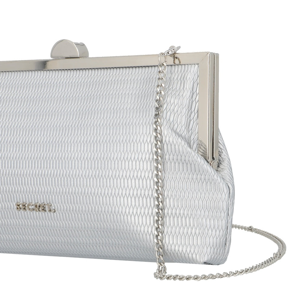 CARTERA DE FIESTA FETE SC6 PLATEADO SUAVE S