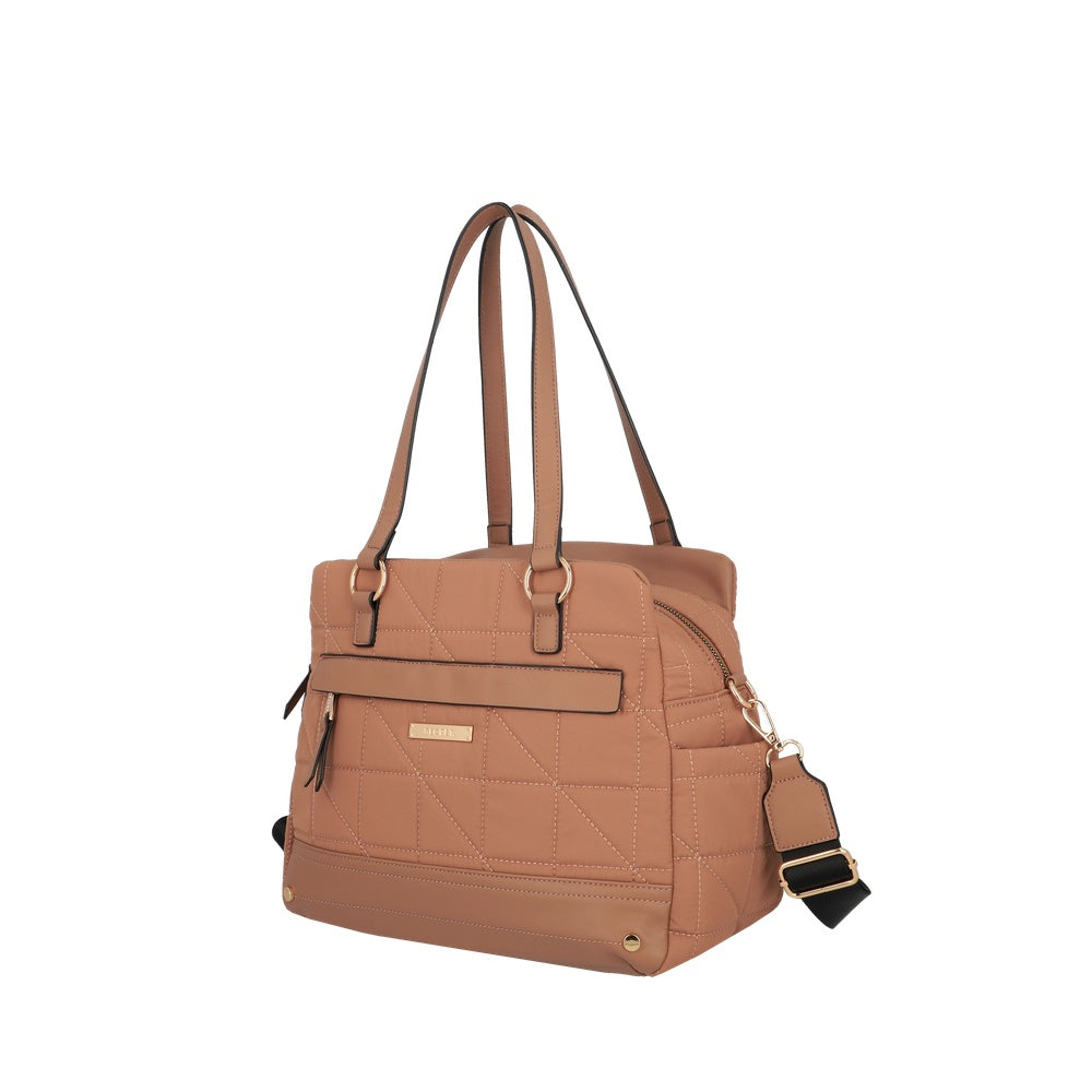 CARTERA DE HOMBRO ASPEN FW25 TOSTADO L
