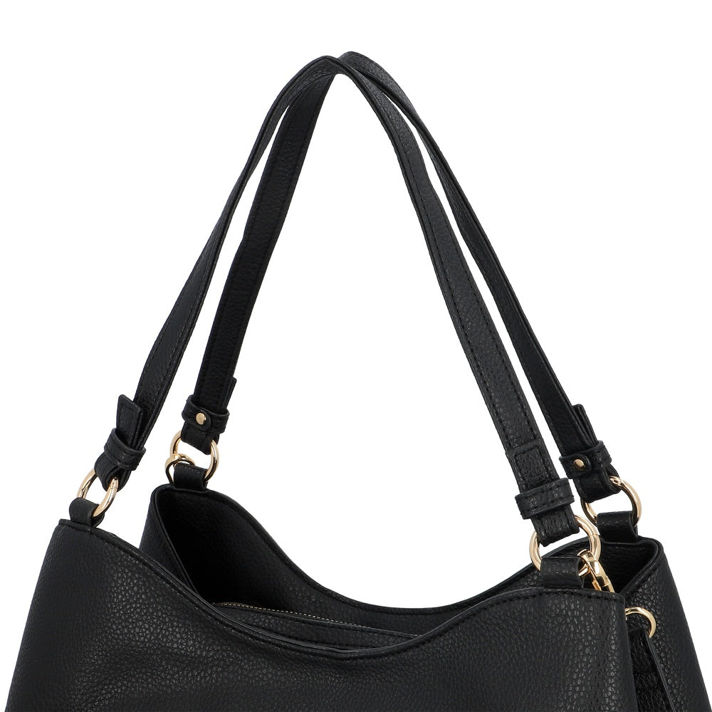 CARTERA DE HOMBRO BOMBAY SC6 NEGRO L 3DV