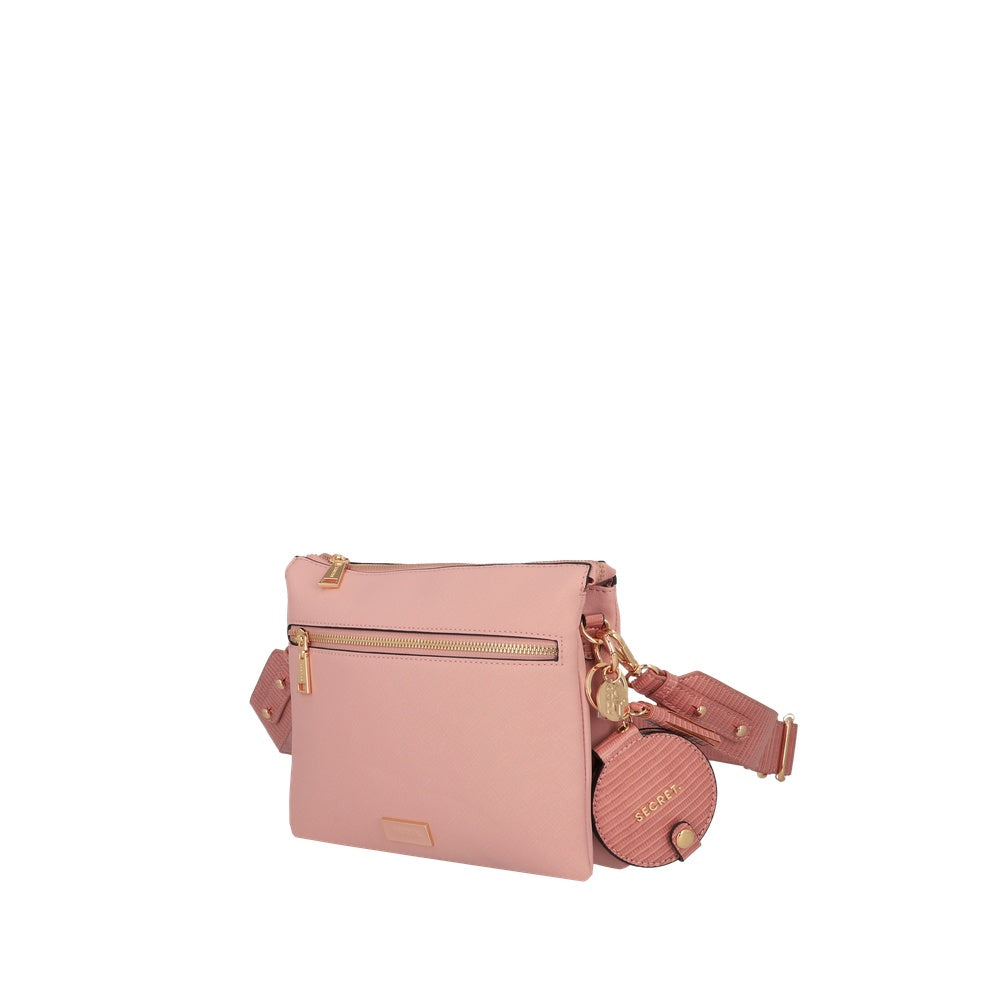 BANDOLERA ALBACETE FW25 ROSADO S