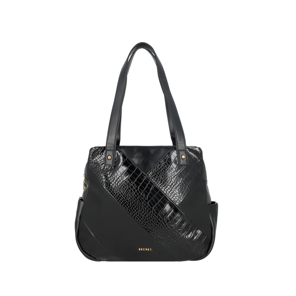 CARTERA DE HOMBRO EDE FW25 NEGRO L