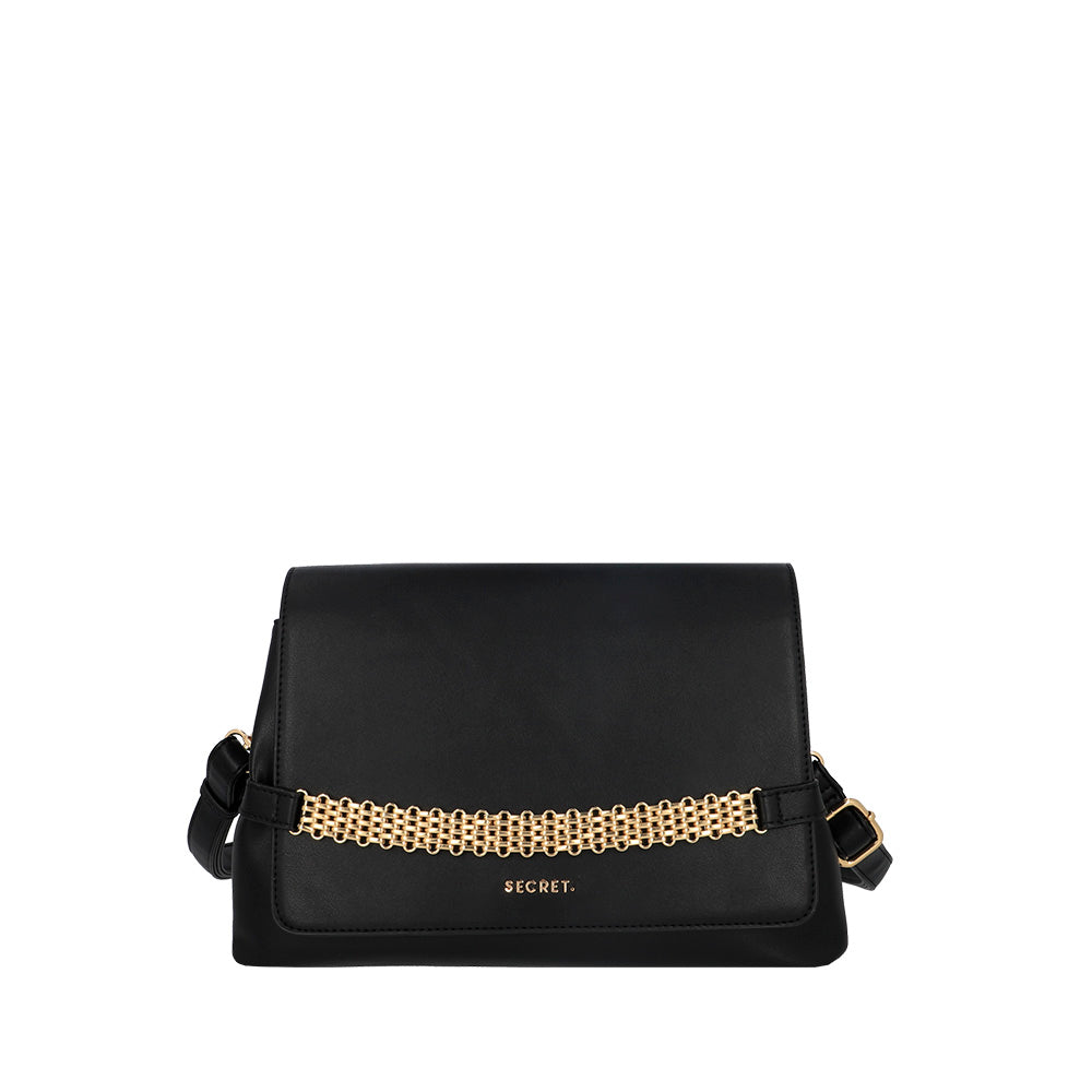 BANDOLERA BILBAO FW25 NEGRO M