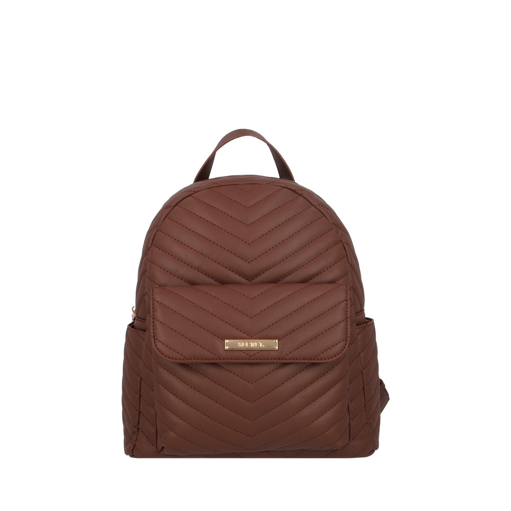 MOCHILA VERSALLES FW25 CAFÉ M